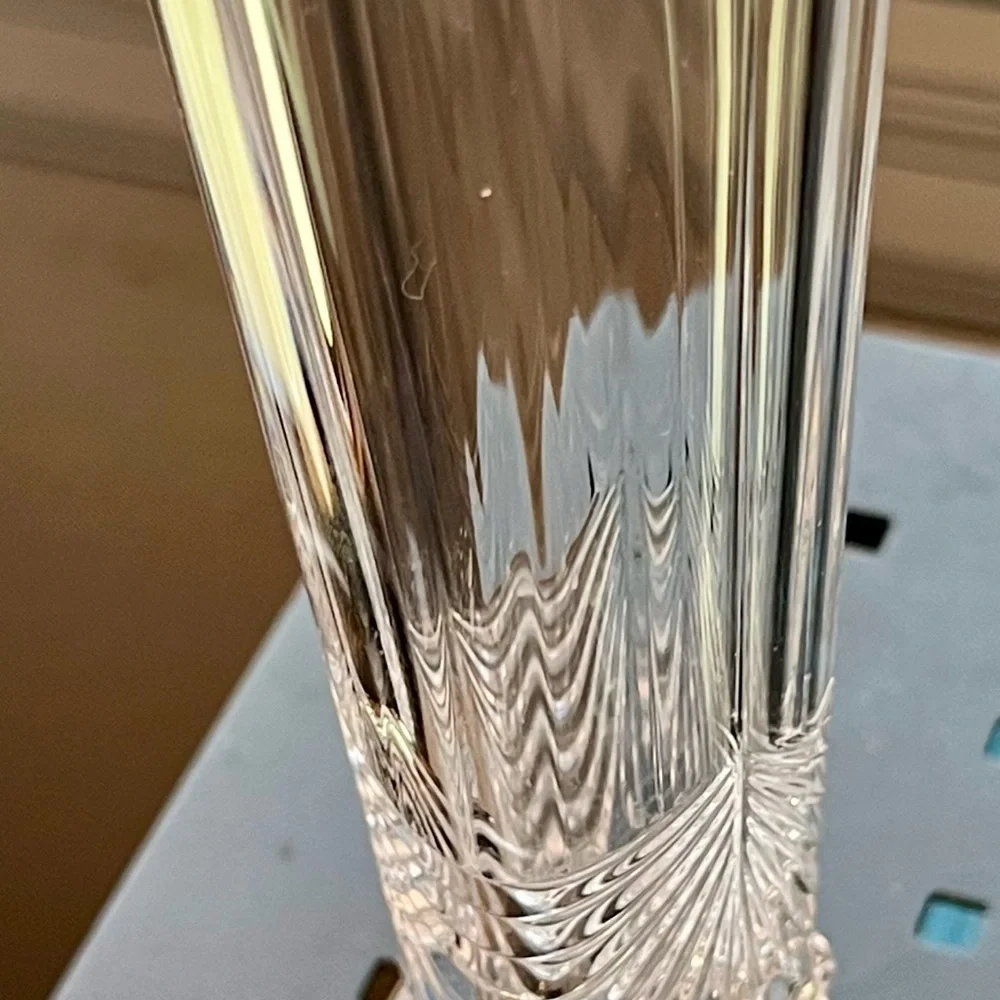 Fluted‎ Bud Vase with swag and Drape design